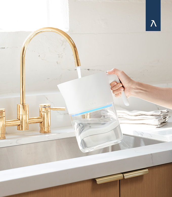 The LARQ Pitcher PureVis™ Go beyond Filtration
