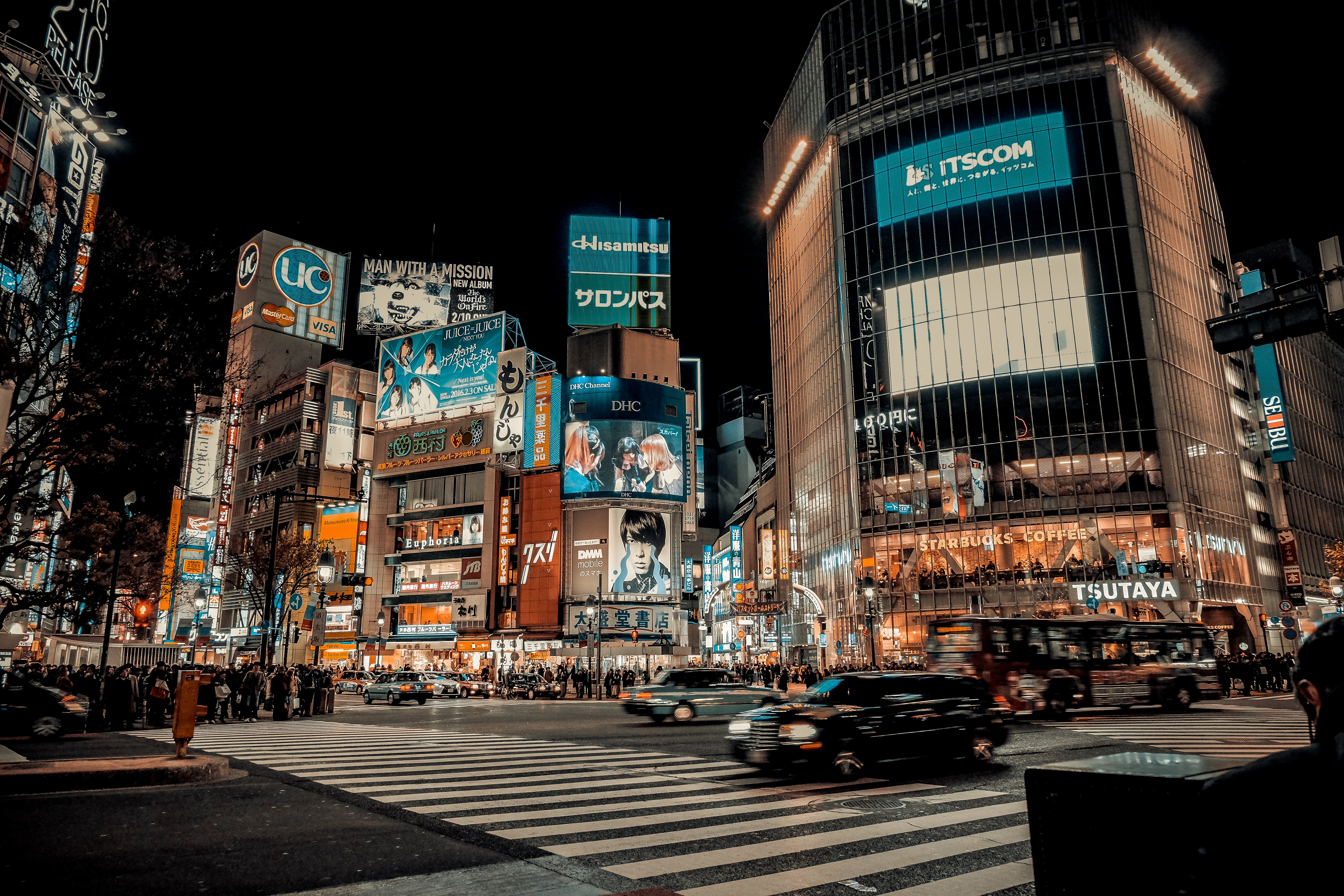 tokyo - shibuya crossing