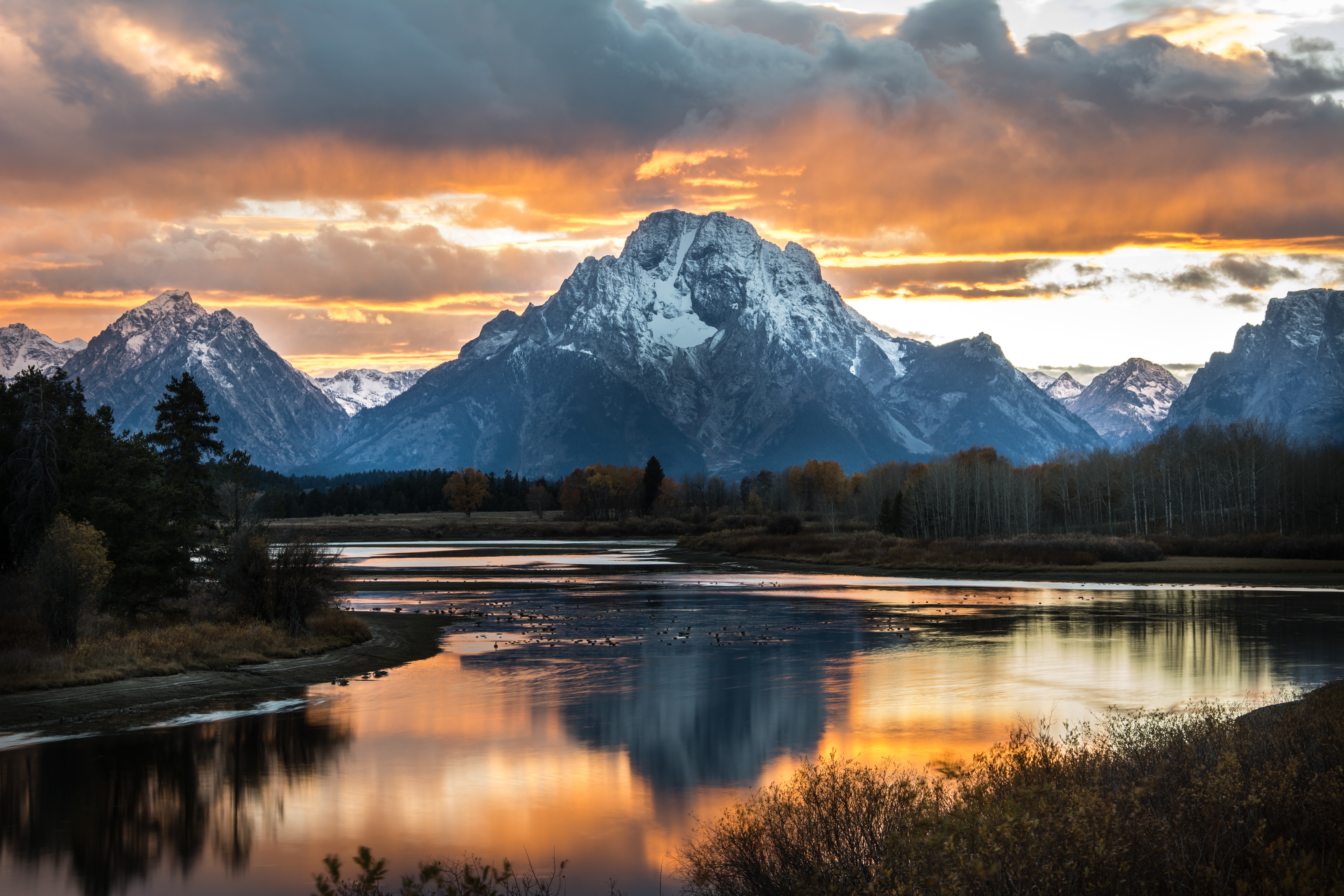 Grand Teton National Park oxbow bend. photo by Nate Foong